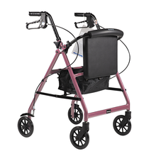 Load image into Gallery viewer, DynaGo Quad 6 - Aluminum Rollator
