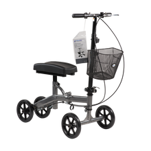 Load image into Gallery viewer, Compact Steerable Knee Walker with Basket