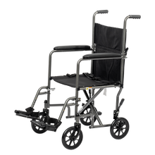 Load image into Gallery viewer, DynaRide Transport Wheelchair - x 16" w/ Fixed Full Arm