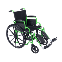 Load image into Gallery viewer, GreenLine Wheelchair 16"x16" With