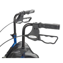 Load image into Gallery viewer, Deluxe 3 Wheel Aluminum Rollator, 7.5" Wheels