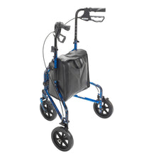 Load image into Gallery viewer, Deluxe 3 Wheel Aluminum Rollator, 7.5" Wheels
