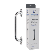 Load image into Gallery viewer, Rotating Flange Knurled Grab Bar