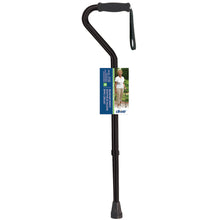 Load image into Gallery viewer, Bariatric Offset-Handle Canes, Black