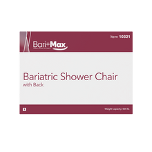 Load image into Gallery viewer, Bariatric Shower Chair w/ Back