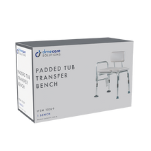 Load image into Gallery viewer, Padded Tub Transfer Bench