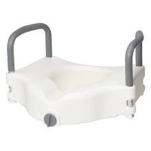Load image into Gallery viewer, Raised Toilet Seat w/ Arms