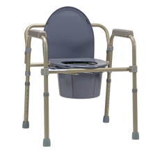 Load image into Gallery viewer, Folding Bedside Commode
