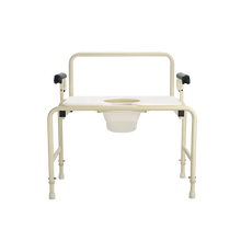 Load image into Gallery viewer, 10377 Bariatric HD Drop Arm Commode Backrest-26"