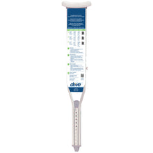 Load image into Gallery viewer, EZ Adjust Aluminum Crutches with Euro-Style Clip and Accessories, Adult