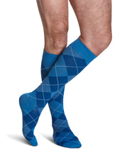 Load image into Gallery viewer, Men's Microfiber Shades Calf 15-20mmHg