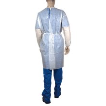 Load image into Gallery viewer, Isolation Gown Poly - Coated Barrier