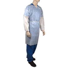 Load image into Gallery viewer, Isolation Gown Poly - Coated Barrier