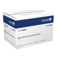 Load image into Gallery viewer, Safe-Touch Black Nitrile Exam Gloves