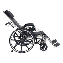 Load image into Gallery viewer, Viper Plus Reclining Wheelchair drive™ Detachable Desk Arm, Removable Padded Arm Style, Swing-Away Elevating Leg rest 16,18 and 20 Inch Seat Width 300 lbs. Weight Capacity