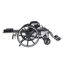 Load image into Gallery viewer, Viper Plus Reclining Wheelchair drive™ Detachable Full Arm, Removable Padded Arm Style, Swing-Away Elevating Leg rest 16,18 and 20 Inch Seat Width 300 lbs. Weight Capacity
