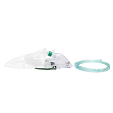 Load image into Gallery viewer, Non-Rebreather Elongated Mask w/ 7' (2.1 m) tubing, 1000 ml