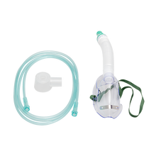 Load image into Gallery viewer, Venturi Adjustable Dial Elongated Mask w/ 7' (2.1 m) tubing