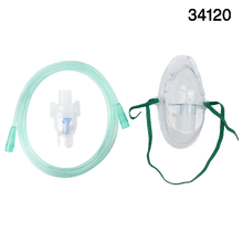 Load image into Gallery viewer, Small Volume Nebulizer Cup 6cc w/Aerosol Elongated Mask, 7'
