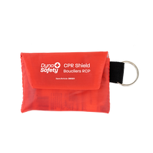 Load image into Gallery viewer, CPR Face Shield in Soft Case w/ One-Way Valve, Barrier Filte