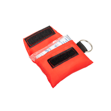 Load image into Gallery viewer, CPR Face Shield in Soft Case w/ One-Way Valve, Barrier Filte