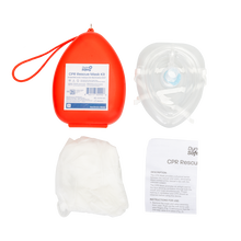 Load image into Gallery viewer, CPR Rescue Mask Kit w/ One-Way Valve, Barrier Filter and Pai