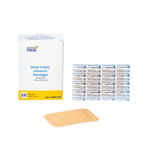 Load image into Gallery viewer, Sheer Plastic Adhesive Bandages - Sterile