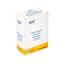 Load image into Gallery viewer, Sheer Plastic Adhesive Bandages - Sterile