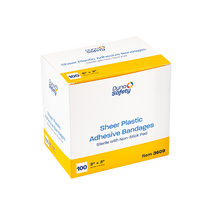 Load image into Gallery viewer, Sheer Plastic Adhesive Bandages - Sterile