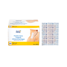 Load image into Gallery viewer, Flexible Fabric Fingertip Adhesive Fabric Bandages - Sterile