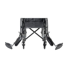 Load image into Gallery viewer, Reclining Wheelchair drive™ Silver Sport Detachable Full Arm Removable Padded Arm Style Swing-Away Elevating Legrest Black Upholstery 16,18 and 20 Inch Seat Width 300 lbs. Weight Capacity