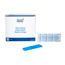 Load image into Gallery viewer, Blue Metal Detectable Plastic Strip