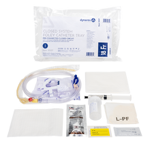 Load image into Gallery viewer, Closed Circuit / Closed System Foley Catheter Tray