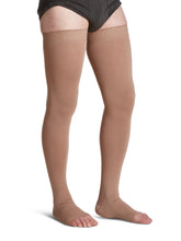 Load image into Gallery viewer, Secure Thigh-High Open-Toe 30-40mmHg