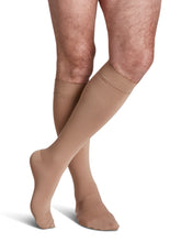 Load image into Gallery viewer, Men's Secure Calf Single 40-50mmHg with Grip-Top
