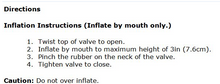 Load image into Gallery viewer, Inflatable Rubber Cushion