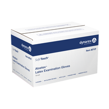 Load image into Gallery viewer, AloeTex Latex Gloves w/ Aloe