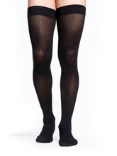 Load image into Gallery viewer, Men's Style Microfiber Thigh-High 20-30mmHg