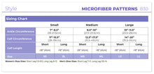Load image into Gallery viewer, Women's Style Microfiber Patterns Calf 20-30mmHg