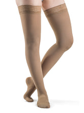 Load image into Gallery viewer, Women's Style Soft Opaque Thigh-High 15-20mmHg