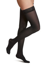Load image into Gallery viewer, Women's Style Soft Opaque Thigh-High 15-20mmHg