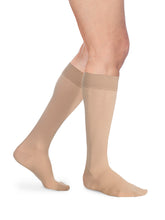 Load image into Gallery viewer, Men's Essential Opaque Calf Plus 30-40mmHg with Grip-Top