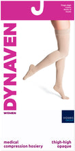 Load image into Gallery viewer, Women's DYNAVEN Thigh-High 15-20mmHg