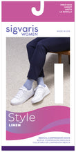 Load image into Gallery viewer, Women's Style Linen Calf 20-30mmHg