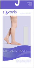 Load image into Gallery viewer, Natural Rubber Thigh-High w/Waist Attachment Open-Toe 30-40mmHg
