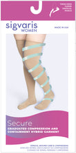 Load image into Gallery viewer, Women's Secure Thigh-High 20-30mmHg