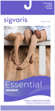 Load image into Gallery viewer, Women's Essential Opaque Thigh-High with Waist Attachment 30-40mmHg