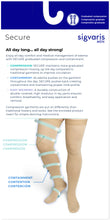 Load image into Gallery viewer, Men's Secure Thigh-High 30-40mmHg