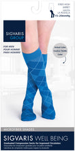 Load image into Gallery viewer, Men's Microfiber Shades Calf 15-20mmHg