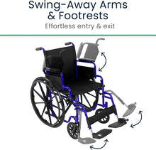 Load image into Gallery viewer, Core Wheelchair K1 (16"-18"-20", 300 lbs)
